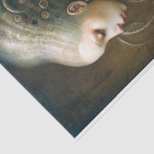 手の毛の美しい女性 薄葉紙 (詳細)