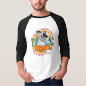 手の温かさ |メンズ3/4スリーブラグラン Tシャツ (正面)