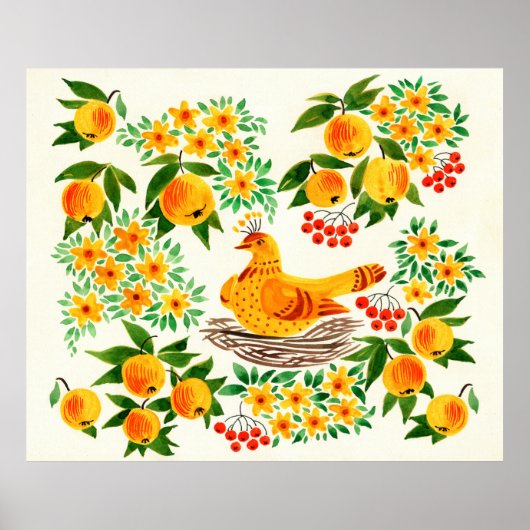 手の絵を描イラストレーション:トルトレドブ ポスター (正面)