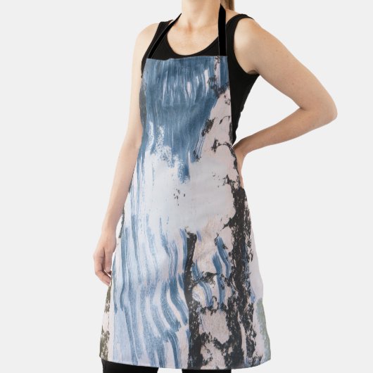 手の絵を描デザイン。ユニークスタイルアブスタ エプロン (インサイチュ)