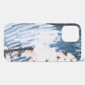 手の絵を描デザイン。ユニークスタイルアブスタ Case-Mate iPhoneケース (裏面 (横))