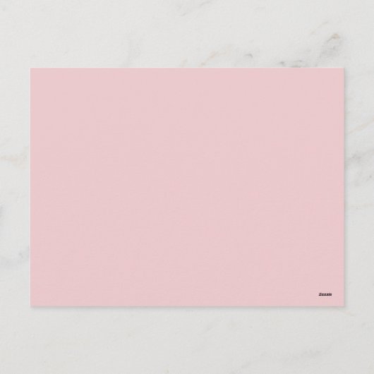 手の絵を描水の色のバラハートバレンタイン日 シーズンポストカード (裏面)