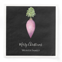 手の絵を描水の色ピンクのクリスマスバウブル