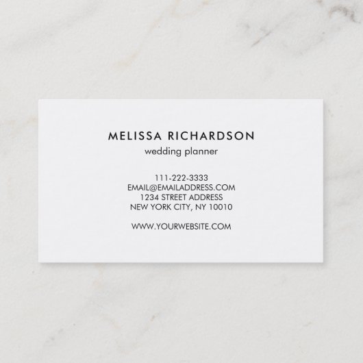 手の絵を描水色の青いピンクのスパター 名刺 (裏面)