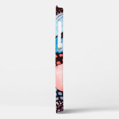 手の絵画抽象芸術の水の色スケッチDoodle Fl Case-Mate iPhoneケース (裏面 / 左)