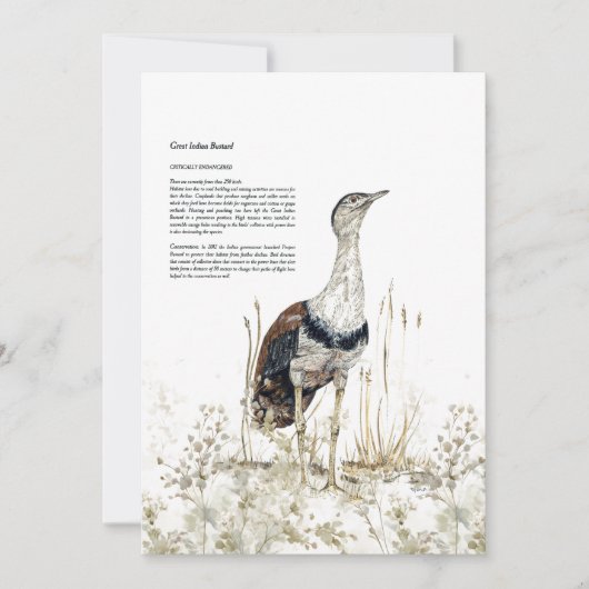 手の色彩の鮮やか危険性素晴らしインディアン シーズンカード (正面)