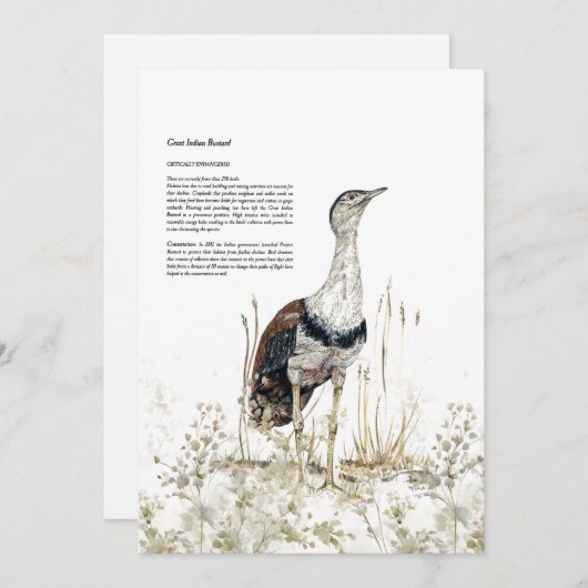 手の色彩の鮮やか危険性素晴らしインディアン シーズンカード (正面/裏面)