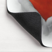 手の赤いハート、私は形愛します マウスパッド (コーナー)