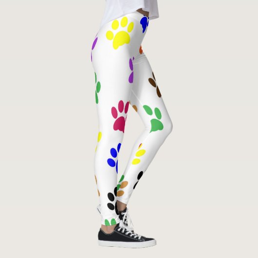 手の跡が全面 レギンス (右)