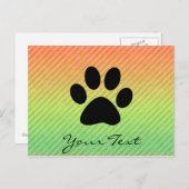 手の跡 ポストカード (正面/裏面)