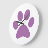 手の跡   ラージ壁時計 (傾斜)