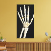 手の骨 キャンバスプリント (インサイチュ (リビング))