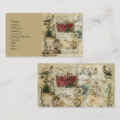 手の鳥 名刺 (正面/裏面)