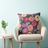 手はっきりした絵を描フローラデザイン クッション (椅子)