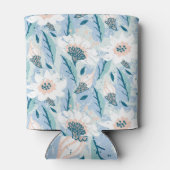 手はっきりした色彩の鮮やかフローラヴィンテージ 缶クーラー (裏面)