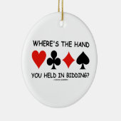 手はどこで値をつけることで握られますか。 橋 セラミックオーナメント (右)