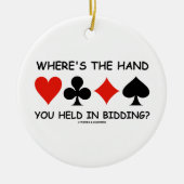 手はどこで値をつけることで握られますか。 橋 セラミックオーナメント (正面)