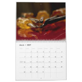 手はカスタムによって印刷されるカレンダーに用具を使います カレンダー (3月 2027)