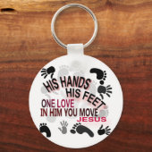 手は キーホルダー (正面)