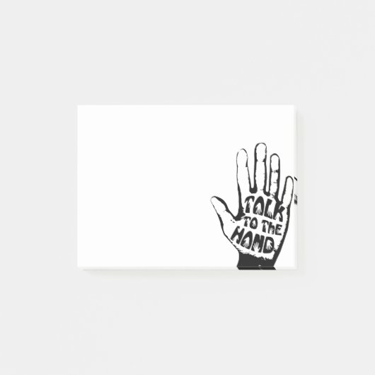 手への話 ポストイット (正面)