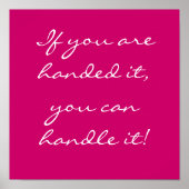 手もしに入れろ！ ポスター (正面)