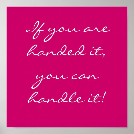 手もしに入れろ！ ポスター (正面)