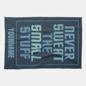 手やる気を起こさせるカスタムタオル キッチンタオル (横)