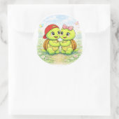 手をしっかり握る ラウンドシール (バッグ)