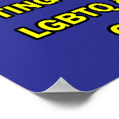 手をオフ ポスター (角)