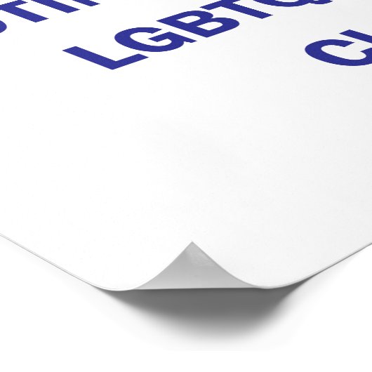 手をオフ ポスター (角)