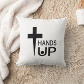 手を上げる クッション (ブランケット)