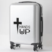 手を上げる シール (スーツケース)