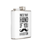 手を上げる フラスク (右)