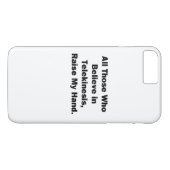 手を上げる Case-Mate iPhoneケース (裏面(横))