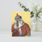 手を上げろ!サンタクロースが私たちの一部を見ているように。 シーズンポストカード (スタンド正面)