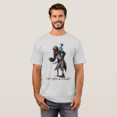 「手を与え貸してくれないか？」 Tシャツ (正面フル)