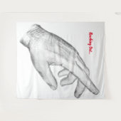 手を伸ばすタペストリー タペストリー (正面(横))