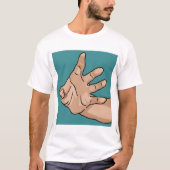 手を伸ばす視点 Tシャツ (正面)