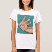 手を伸ばす視点 Tシャツ (正面)
