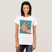 手を伸ばす視点 Tシャツ (正面フル)
