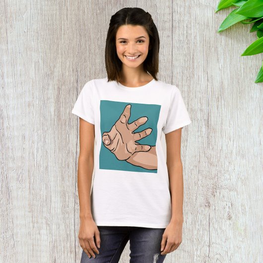 手を伸ばす視点 Tシャツ