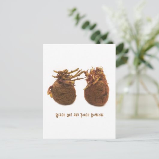 手を伸ばす ポストカード (スタンド正面)