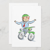 手を出さずに見える 招待状 (正面/裏面)