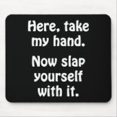 手を取れ マウスパッド (正面)