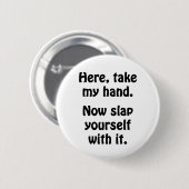 手を取れ 缶バッジ (正面&裏面)