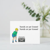 手を合わせろ！ ポストカード (スタンド正面)