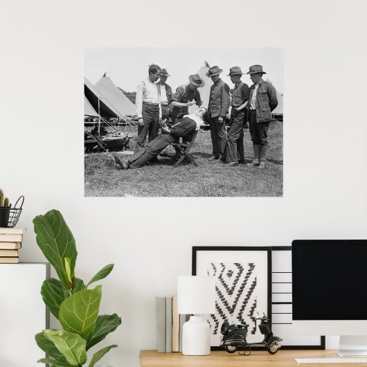 [手を固定]: 1908 ポスター (ホームオフィス)