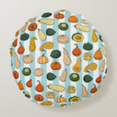 手を引いた斜線、シームレスストライプのな背景。 ラウンドクッション (裏面)