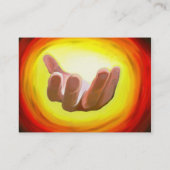 手を招くこと 名刺 (裏面)