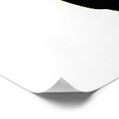 手を持つ家族のシルエット ポスター (角)